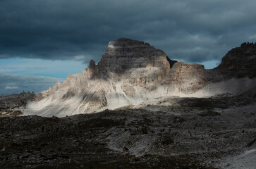 The Dolomites in dramatic light!
