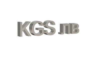 Kyrgyzstani som, KGS, currency of kyrgyzstan in metallic Silver 