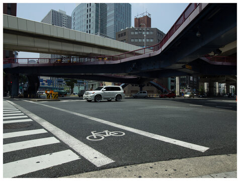 Japan City Street 