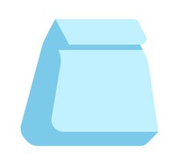 Food Paper package icon. Vector illustration