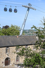 Belgique Wallonie Namur tourisme ville monument immobilier téléphérique transport Citadelle