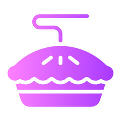 cake gradient icon