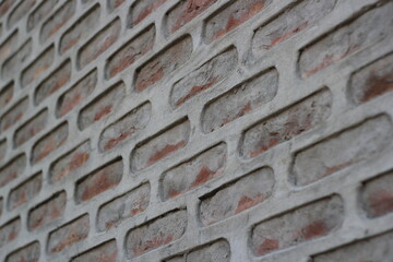 Modern brick wall texture, Closeup brick pattern