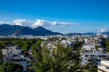 Obraz premium Vista parcial da Zona Oeste do Rio de Janeiro
