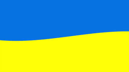 Ukraine National Flag Colores Abstract Background