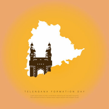 Vector illustration of Telangana map in India Stock Vector HD wallpaper |  Pxfuel