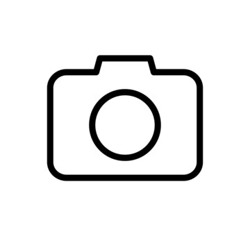Camera Icon Design Vector Illustrator Template