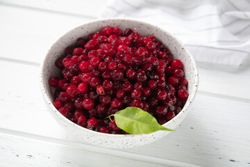 frozen berries. Vitamins. cranberry frozen