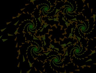 Imaginatory fractal abstract background Image