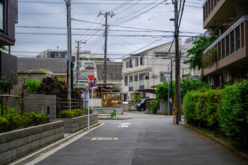 Fototapeta na wymiar 東京都小平市の街の風景