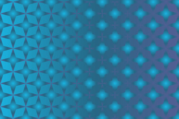 Fototapeta premium abstract geometric vector background with blue gradient