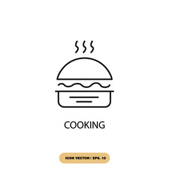 cooking icons  symbol vector elements for infographic web