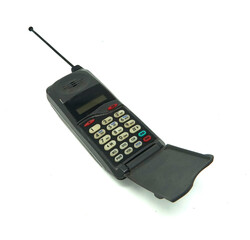 phone flip old vintage cellular phone with flip mouthpiece