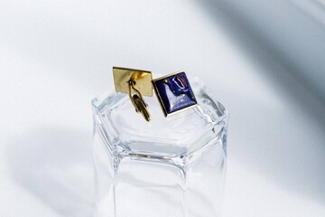 Jewerly on white background