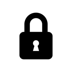 Lock Icon Design Vector Illustrator