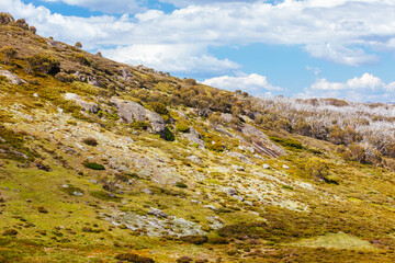 Wallace Hut near Falls Creek in Australia