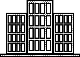 Building icon sign symbol design