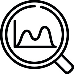 Analyse Wave Chart Icon