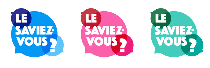 Le saviez-vous ?
