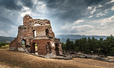 ruins of church 