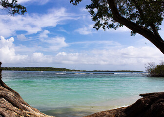 Beach at Sombrero Keys, Morrocoy National Park, Falcon, Venezuela