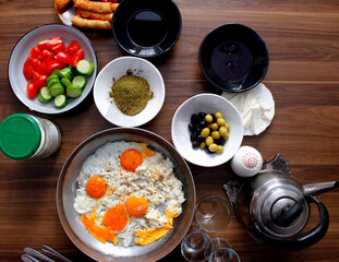 A breakfast form istanbul