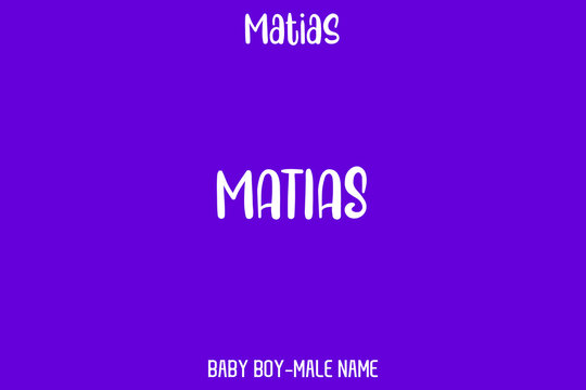 Matias Logo Images – Browse 34 Stock Photos, Vectors, and Video | Adobe ...