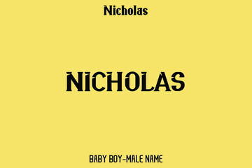 Fototapeta premium Bold Calligraphy Text 