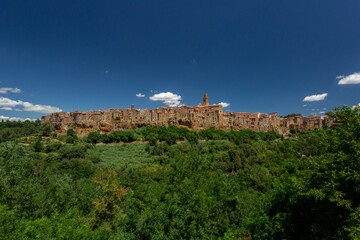 Pitigliano, Grosseto, Tuscany, Italy, medieval hill town