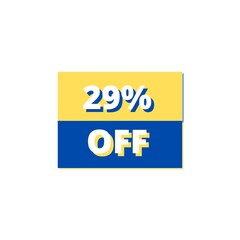 29% OFF 3D online blue and yellow discount online poster 