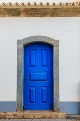 Baroque door at Congonhas, Minas Gerais, Brazil.