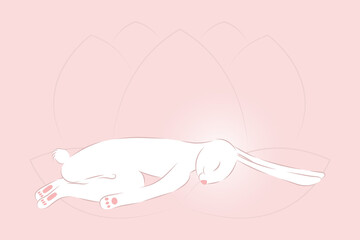 Yoga with Rabbit Balasana Child's Pose