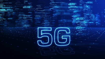 social network concept 5G - Powered by Adobe