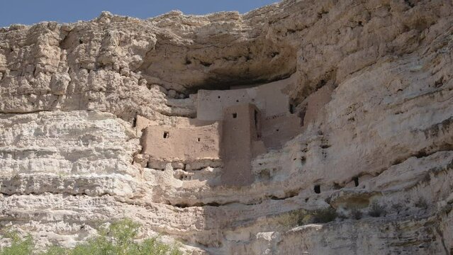 Montezuma Castle Sunrise Zoom In Timelapse