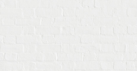 White brick wall, seamless texture, tileable repeating pattern