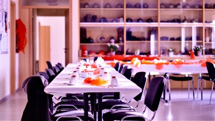 wedding table setting