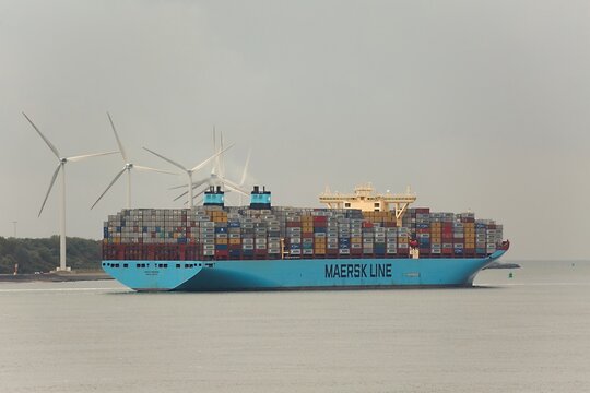 Huge Container Ship