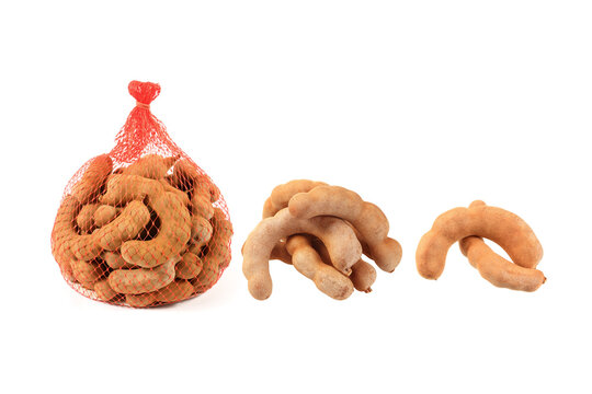 Tamarind isolated on white background