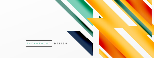 Dynamic lines background. Wallpaper for concept of AI technology, blockchain, communication, 5G, science, business and technology