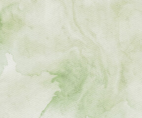 Abstract green watercolor paint background. Vector illustration