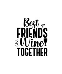 Fototapeta premium Best Friends SVG Bundle, Friendship SVG, Friendship Quotes svg, Friends svg, Besties svg