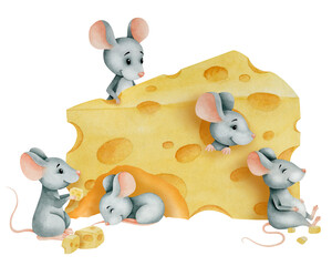 mice and cheese