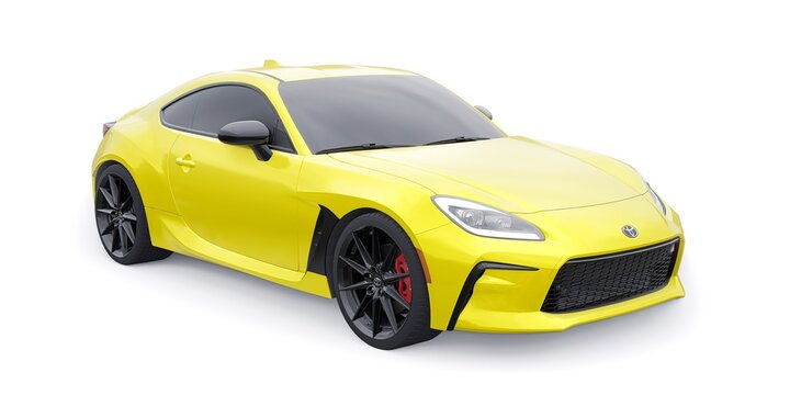 recommend clip art: Paris, France - 4 March 2022. Toyota GR 86 2022. Compact sports coupe. 3d render