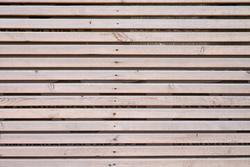 wooden terrace made of planks wood larch background