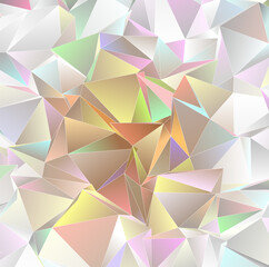 Fototapeta premium abstract background. Design wallpaper. 3d mosaic triangles. vector
