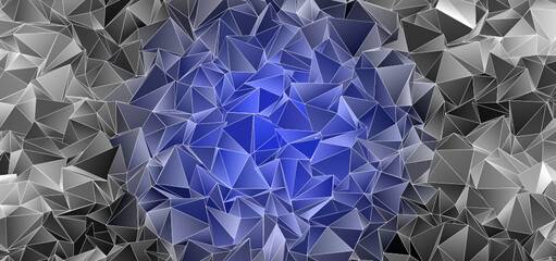 Triangular 3d, modern background, eps
