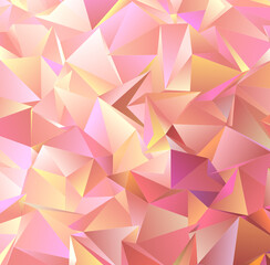 Triangular 3d, modern background, eps