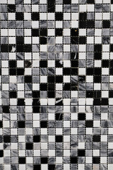 Ceramic wall or floor tiles abstract background. Design geometric mosaic texture.