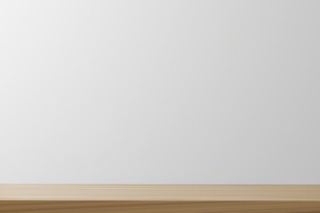 Naklejka premium simple empty background on 3d render for product display