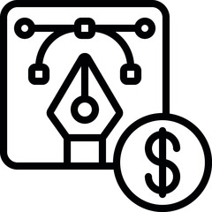 Stock Vector Sales Icon